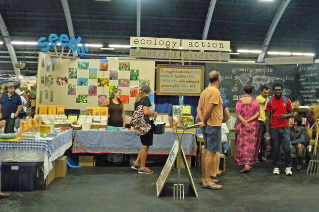 Ecology Action's Booth at the Expo
